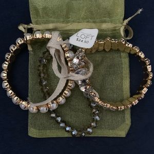 Beautiful bracelet set from the loft